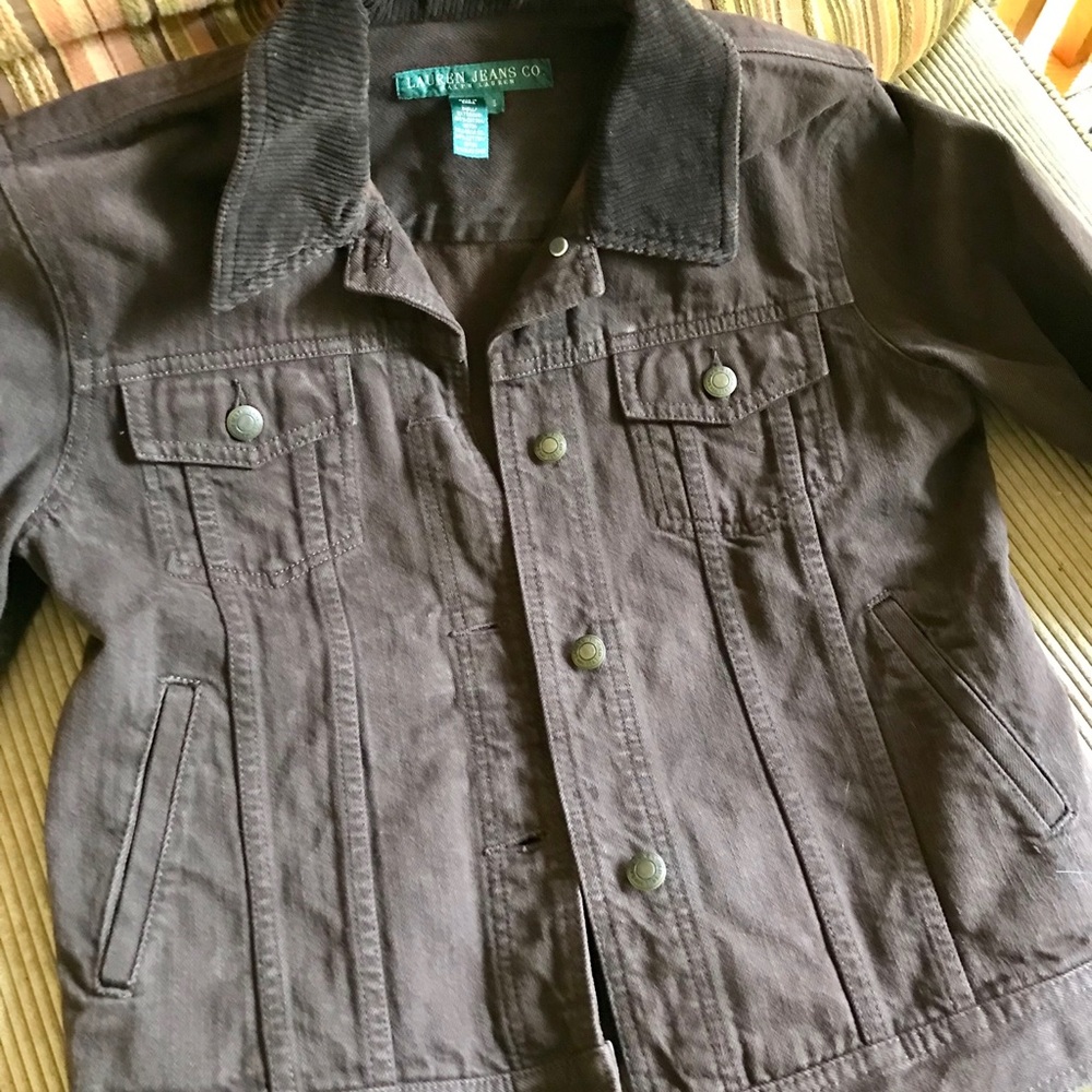 Brown Denim Jacket by Ralph Lauren